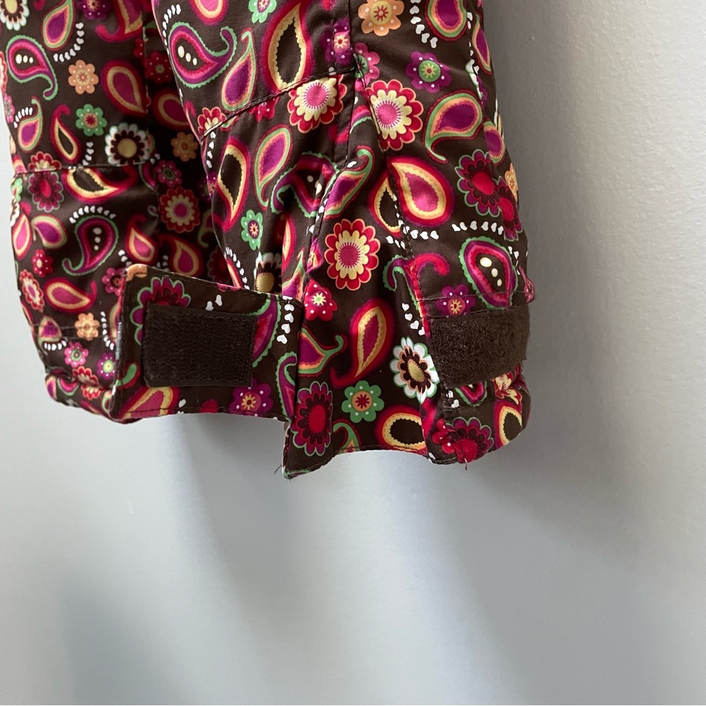 Hanna Andersson snow bib, 90 cm/3T, paisley print - Picture 10 of 11